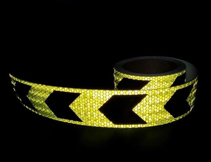 Duravel Green and Black Arrow Reflective Tape - 50 Metres - Image 4